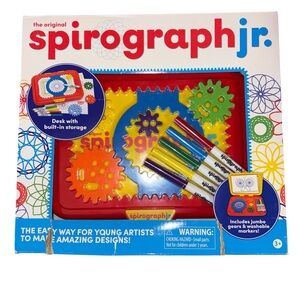 Nwt* Jr. Spirograph jr. Set for Kids - box damaged see photos